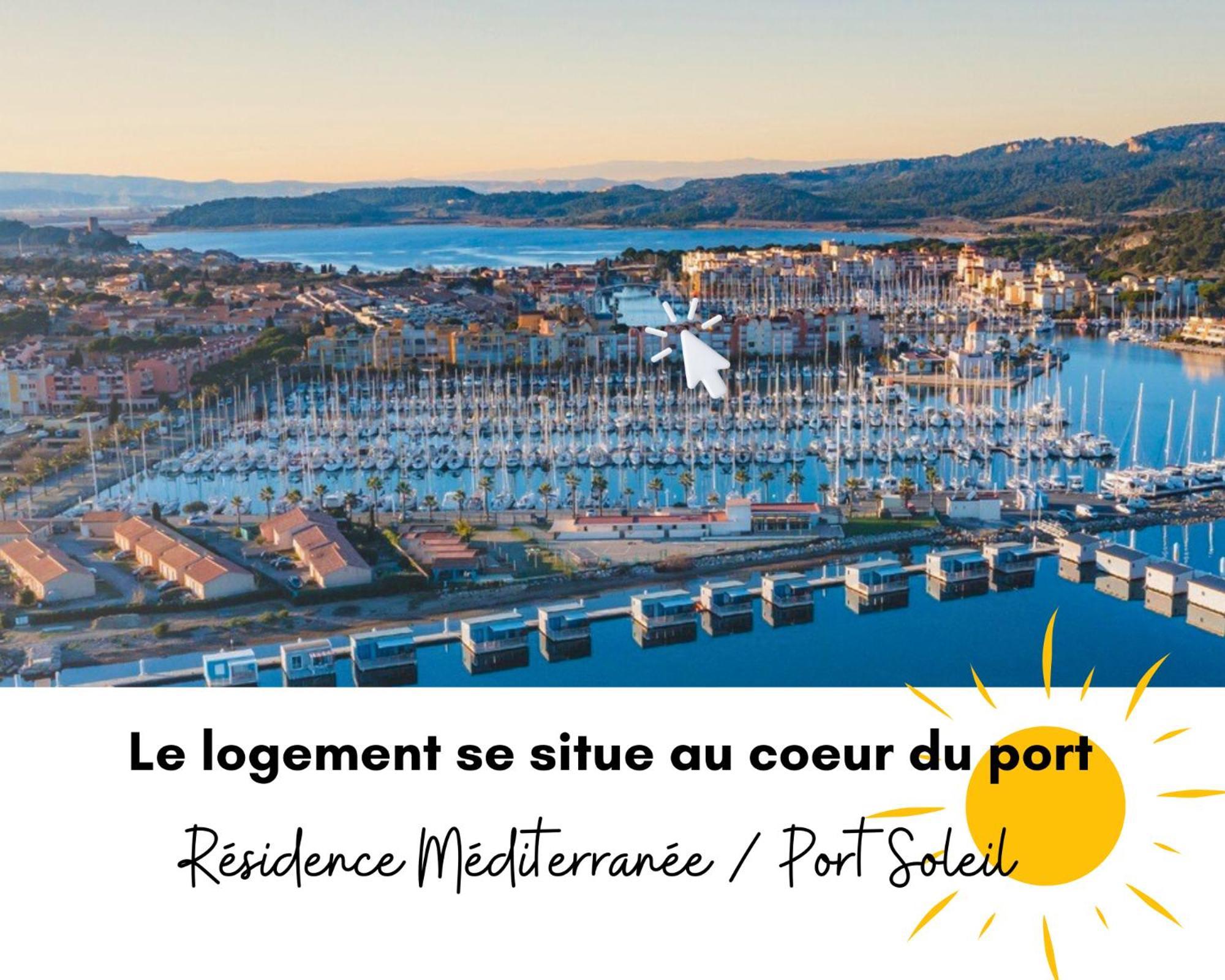 L'Eden - Vue Magnifique Sur Le Port, Les Chalets & La Mer - Груиссан Экстерьер фото